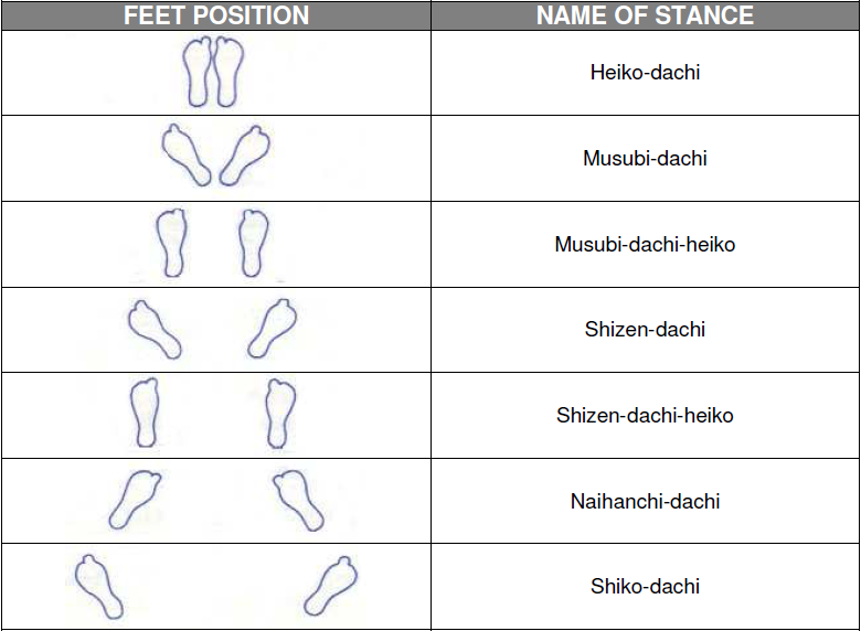 Basic Stances